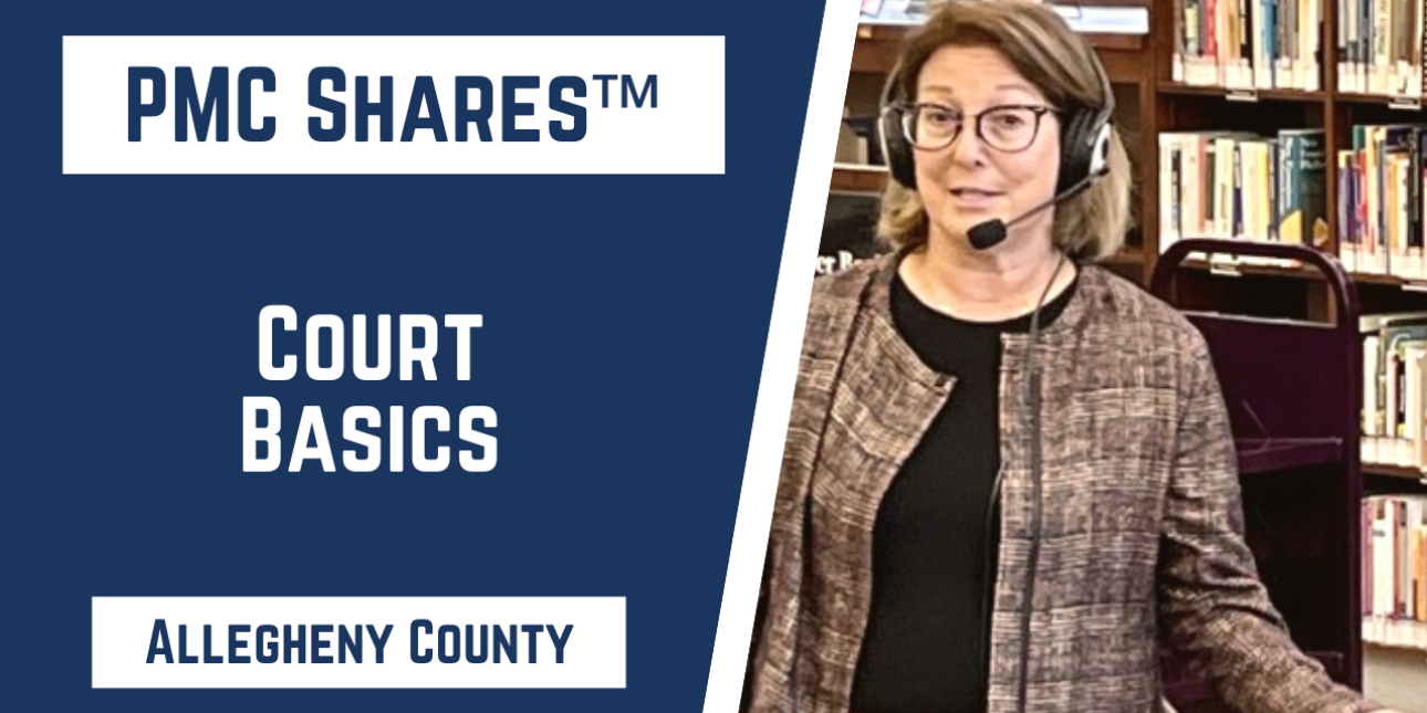 PMC Shares Court Basics Allegheny County Pennsylvanians